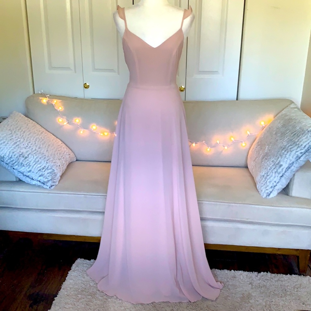 Lulus cocktail dress Small pink dusty rose